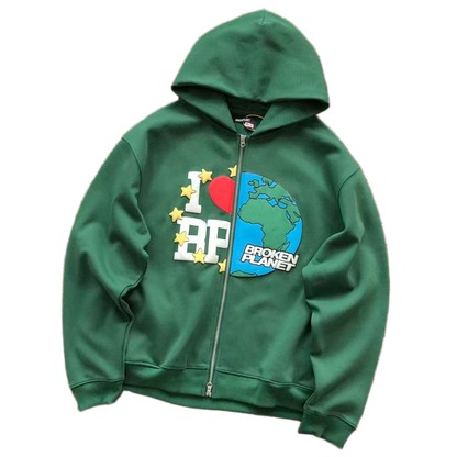 Broken Planet Hoodie - bp-014