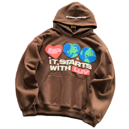 Broken Planet Hoodie - bp-029
